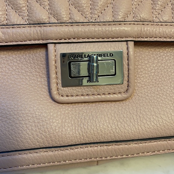 Karl Lagerfeld purse. Adjustable straps. New Condition. Super cute! - Picture 2 of 5